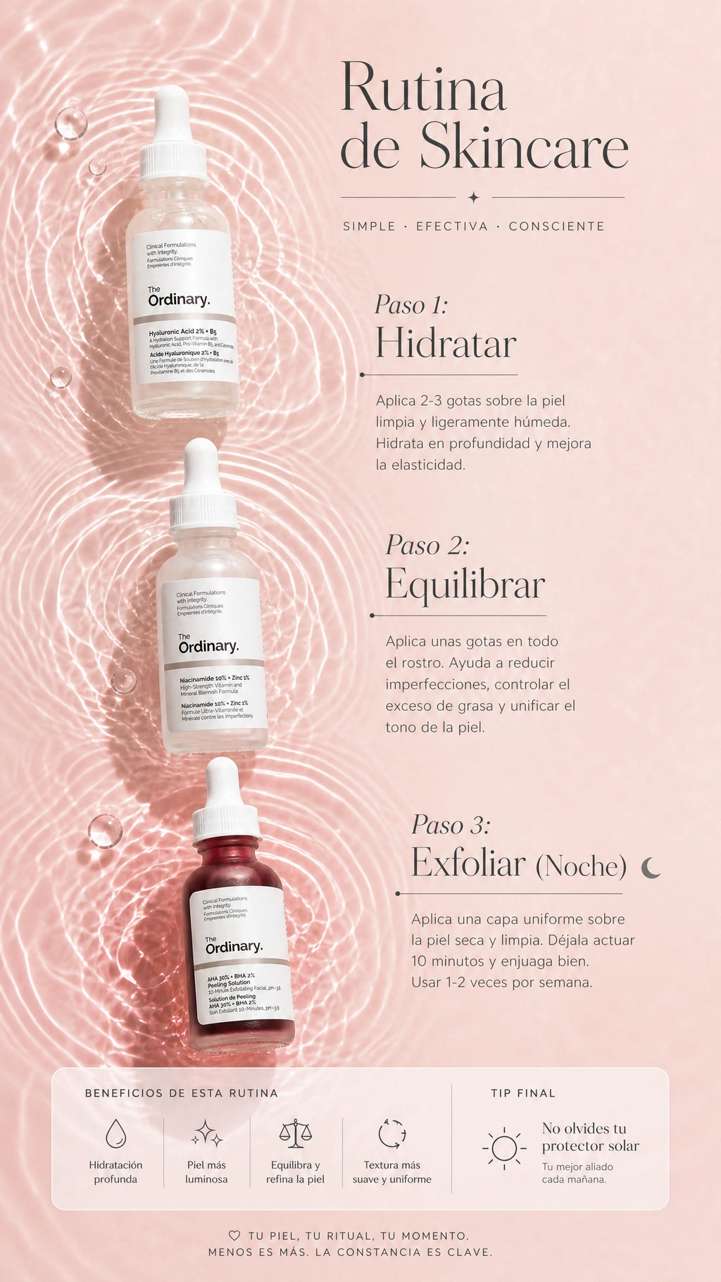 ✨ Kit Facial Natural Glow Edición Viaje 💫 (Dúo Peeling 🩸 + Hialurónico 💧)